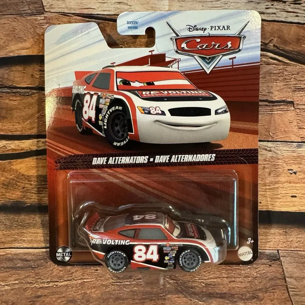 Disney Pixar Cars Dave Alternators 84 Re-Volting Piston Cup Diecast Mattel New